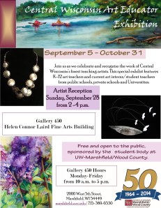 CW Art Educator Exhibit POSTER